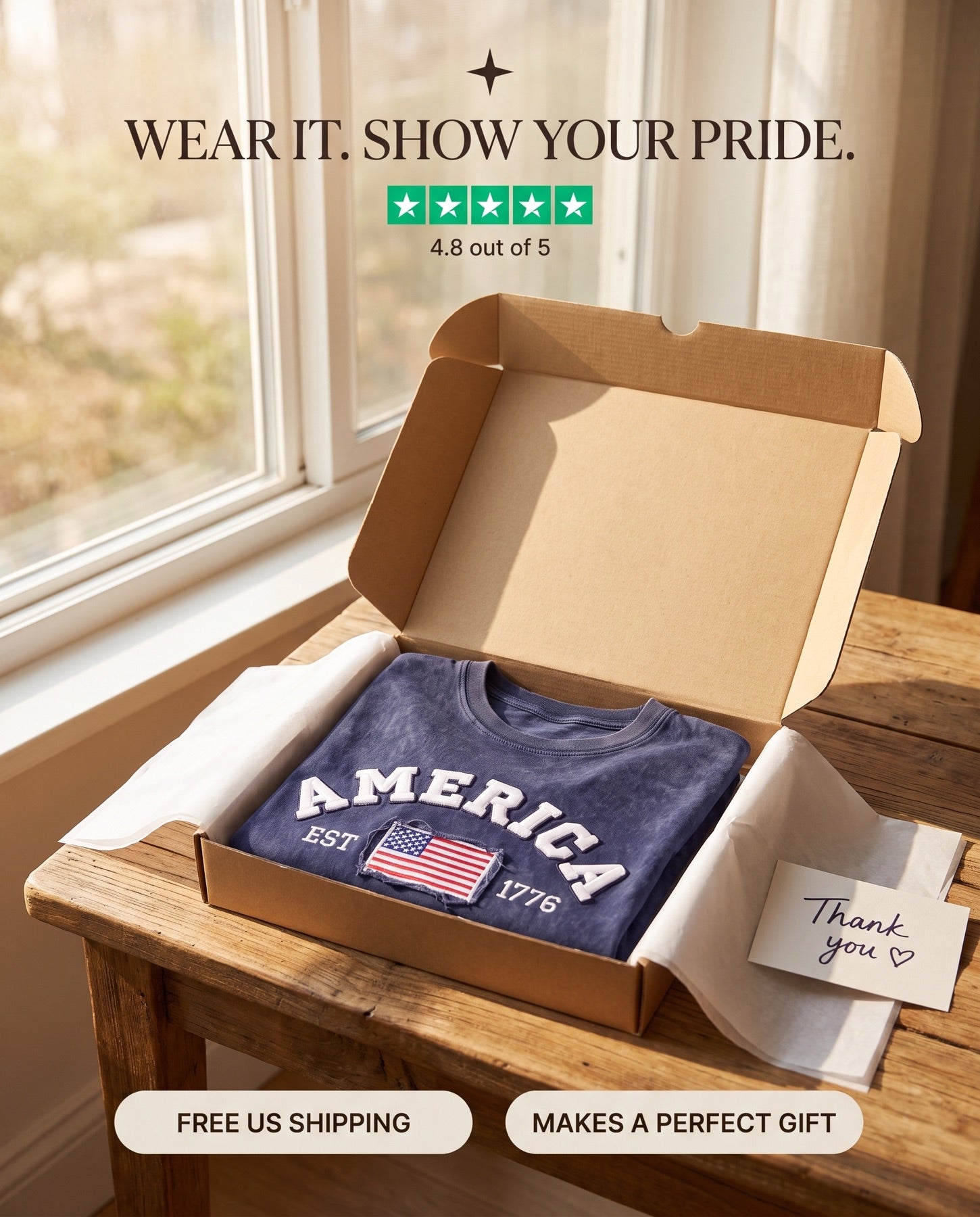 America Est. 1776 Tee